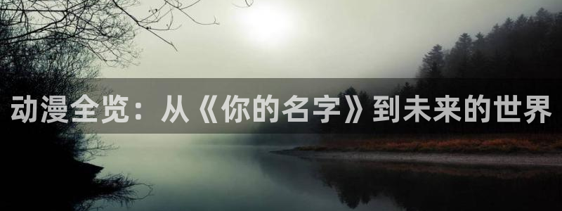 风车动漫p专注动漫：动漫全览：从《你的名字》到未来的世界