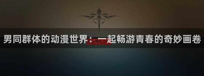 风车动漫间谍过家家：男同群体的动漫世界：一起畅游青春的奇妙画卷